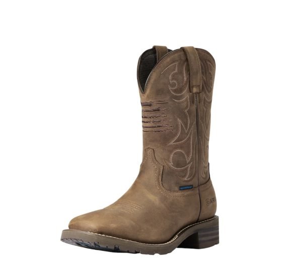 Ariat Bota Vaquera Impermeable Hybrid Patriot - Imagen 2