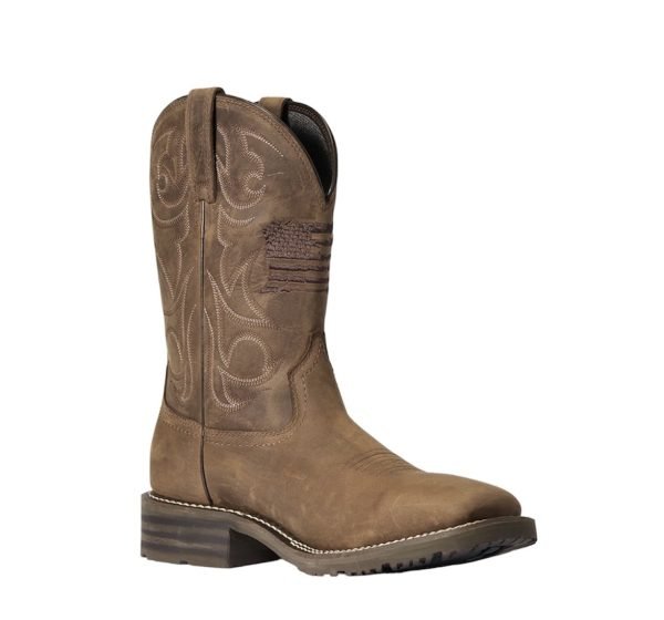 Ariat Bota Vaquera Impermeable Hybrid Patriot - Imagen 3