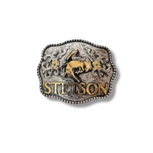 Hebilla Stetson piedra turquesa