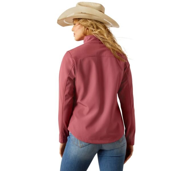 Chamarra Ariat New Team Softshell Rose - Imagen 3
