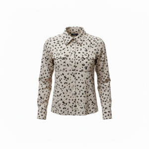 Camisa estampada leopardo