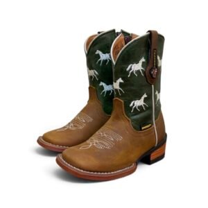 Botitas Caballos Olivo